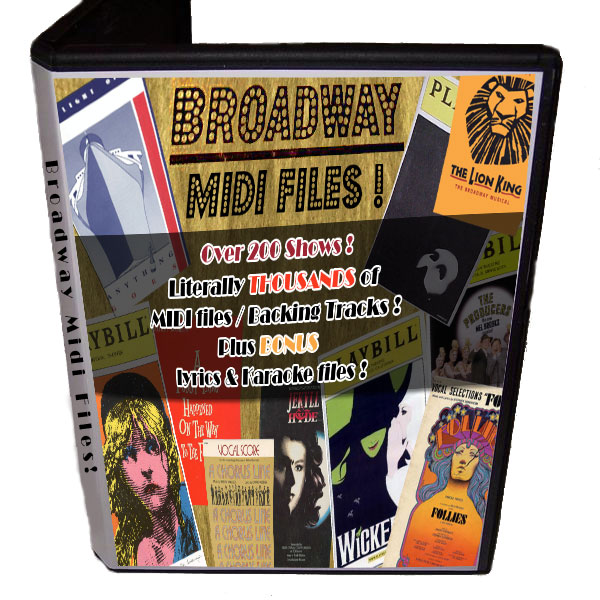 broadway midi files free
