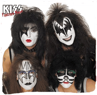 Kiss Face Products on Com Ebay Products Midi Products Rock Midi Artists Kiss Gif
