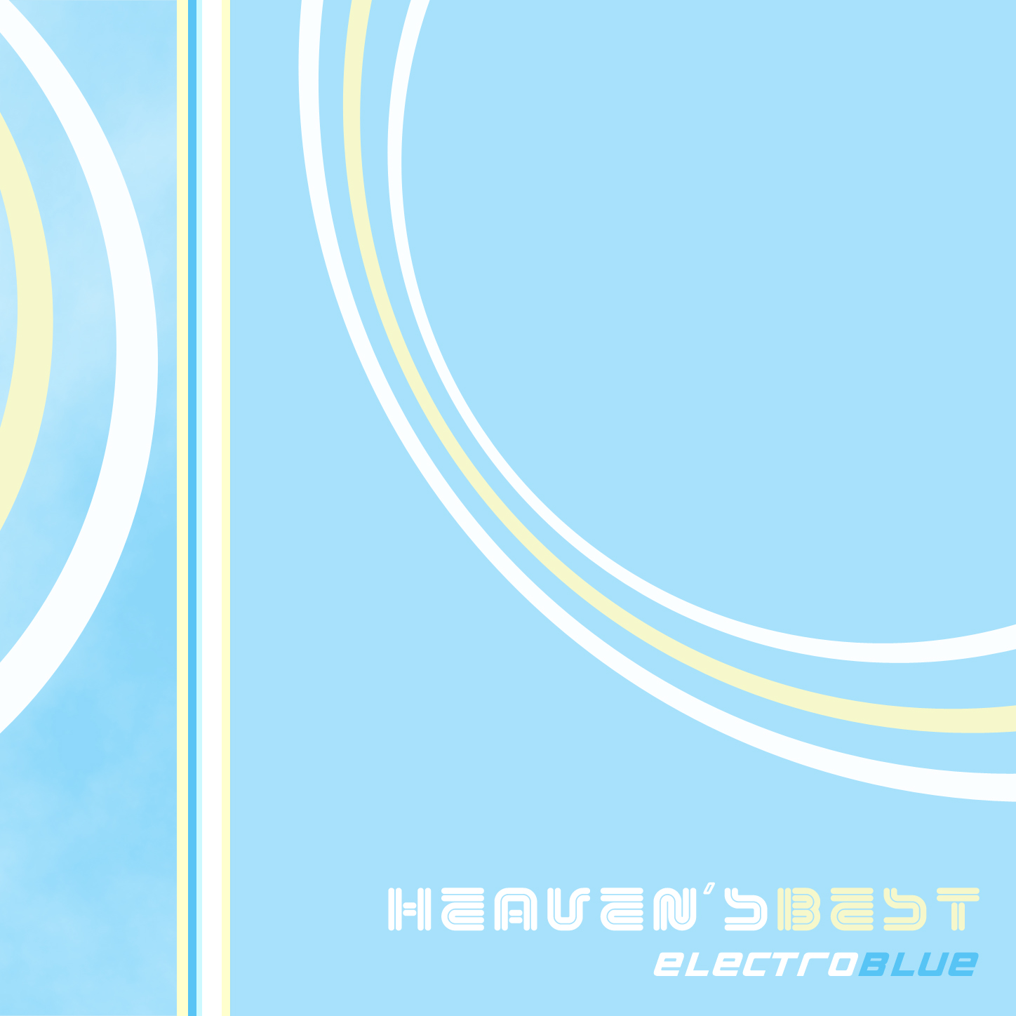 Heaven's Best CD cover art for Electro Blue's new CD available on CDbaby and iTunes !