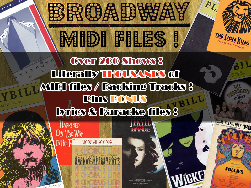 BROADWAY MIDI FILES. " This Is The Moment " from Jekyll & Hyde BROADWAY MIDI FILES. " This Is The Moment " from Jekyll & Hyde